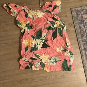 Dress ramper flowers
